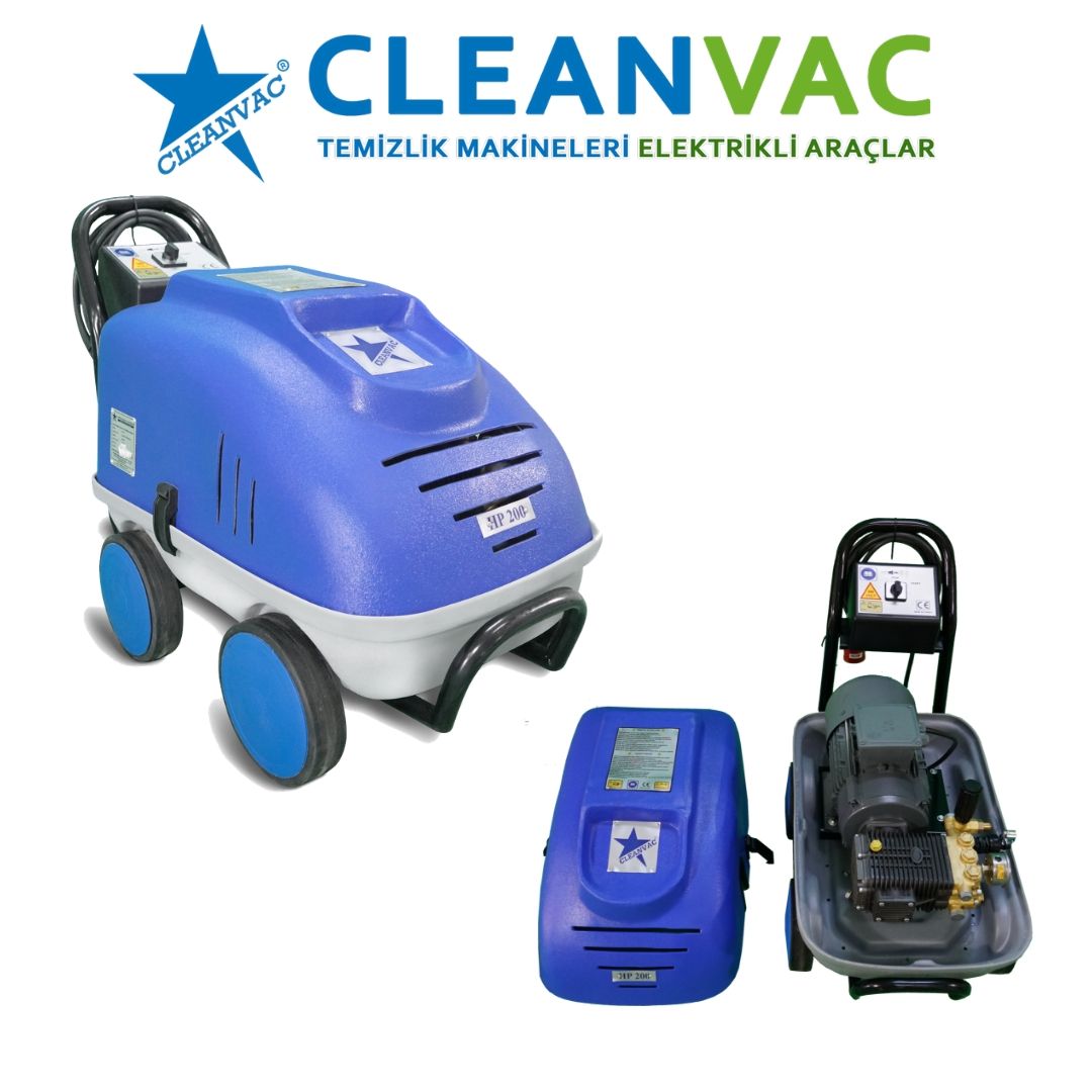 150 Bar Basınçlı Yıkama Makinesi | Cleanvac HP150 Yüksek Performanslı Soğuk Su Basınçlı Yıkama