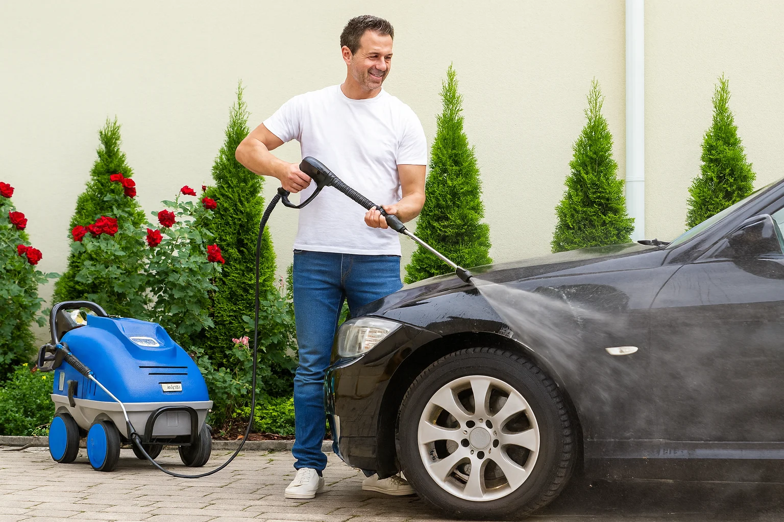 Basınçlı Yıkama Makinası Nasıl Kullanılır?