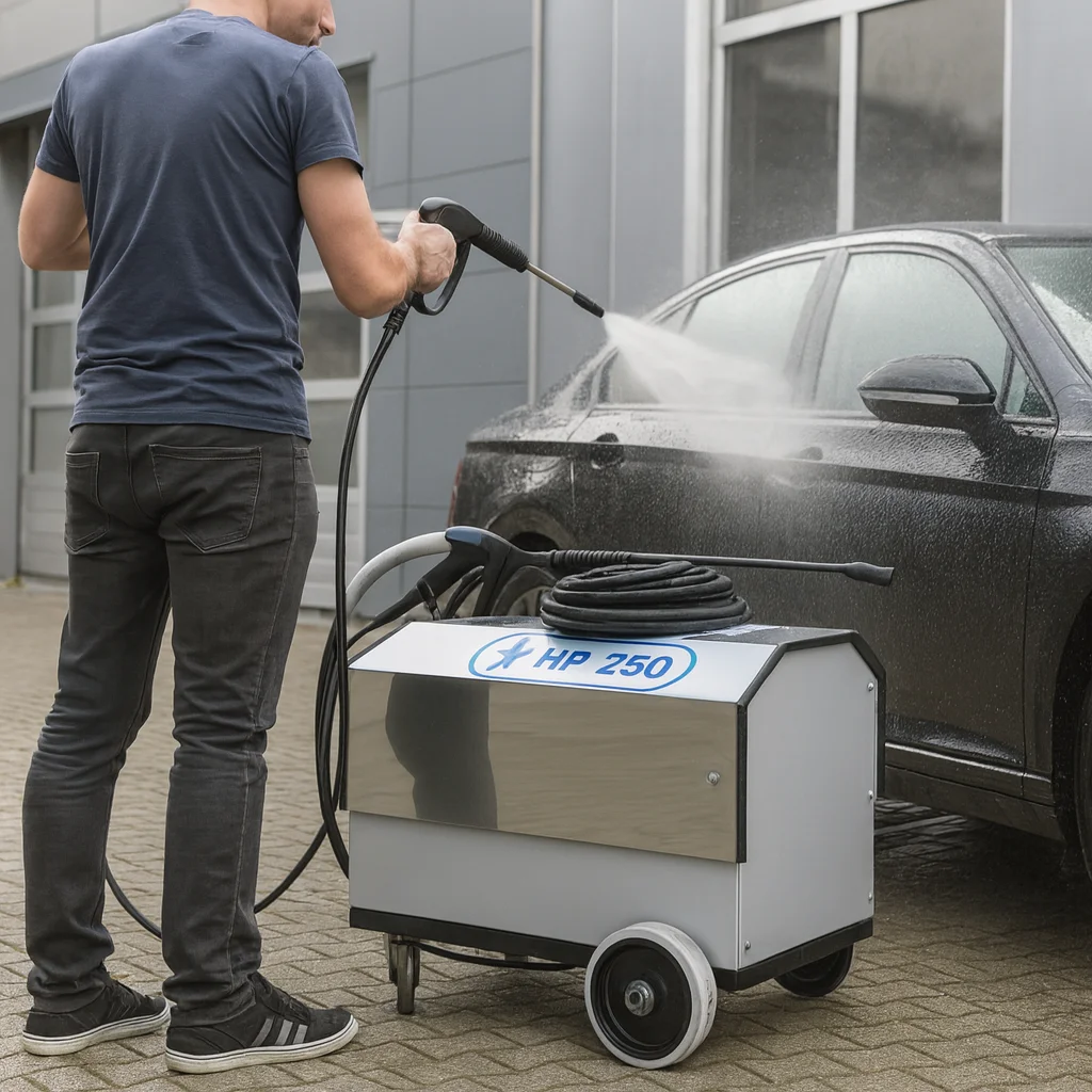 Profesyonel 250 Bar Basınçlı Yıkama Makinesi | Ağır Kirlerde Etkili Çözüm