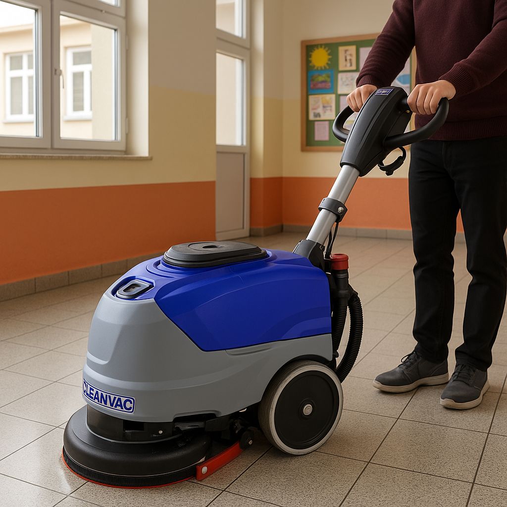 ELEKTRİKLİ ZEMİN YIKAMA MAKİNESİ E180