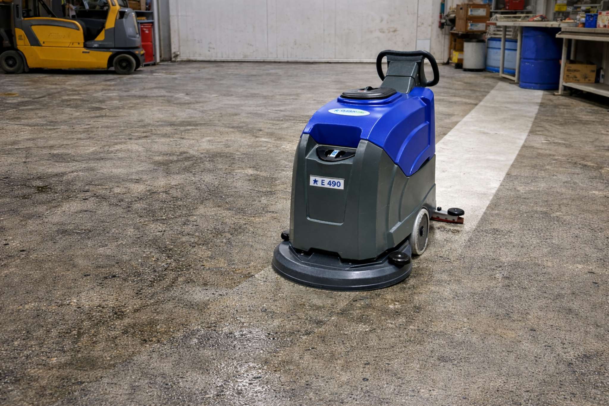 ELEKTRİKLİ ZEMİN YIKAMA MAKİNESİ E490