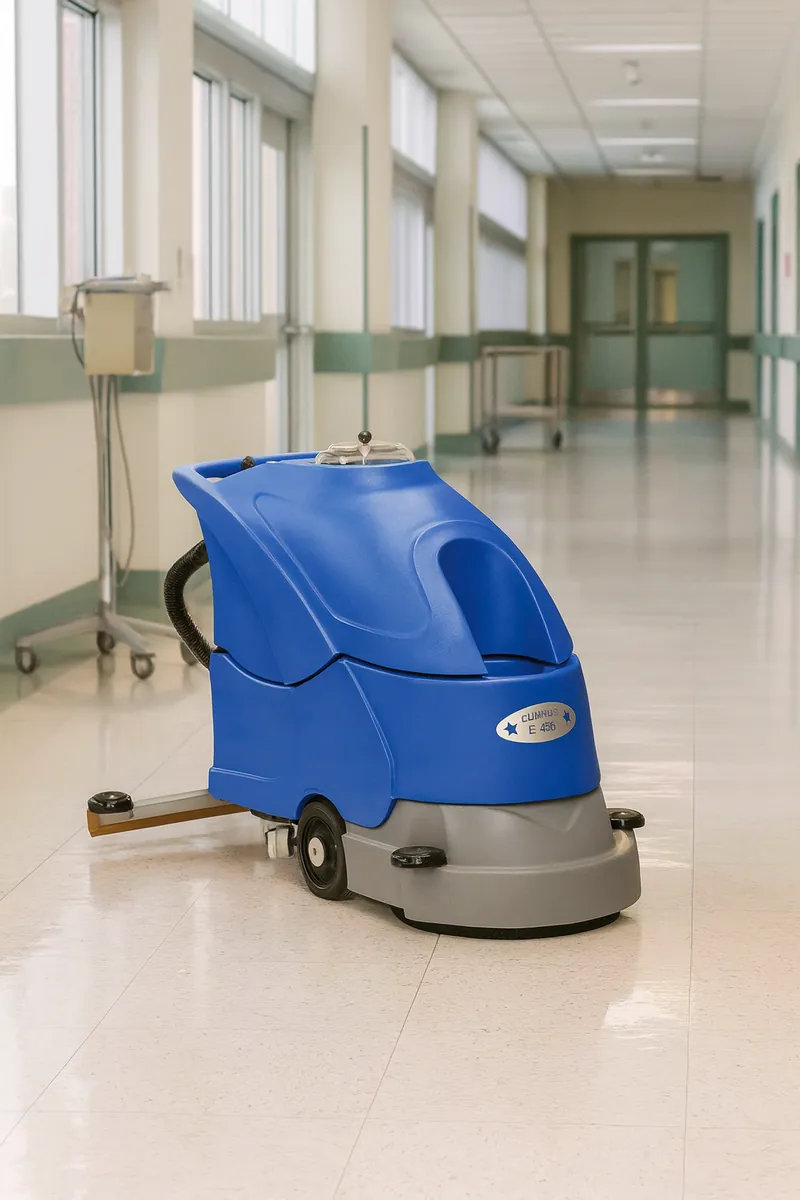 B3501 Akülü Zemin Yıkama Makinesi