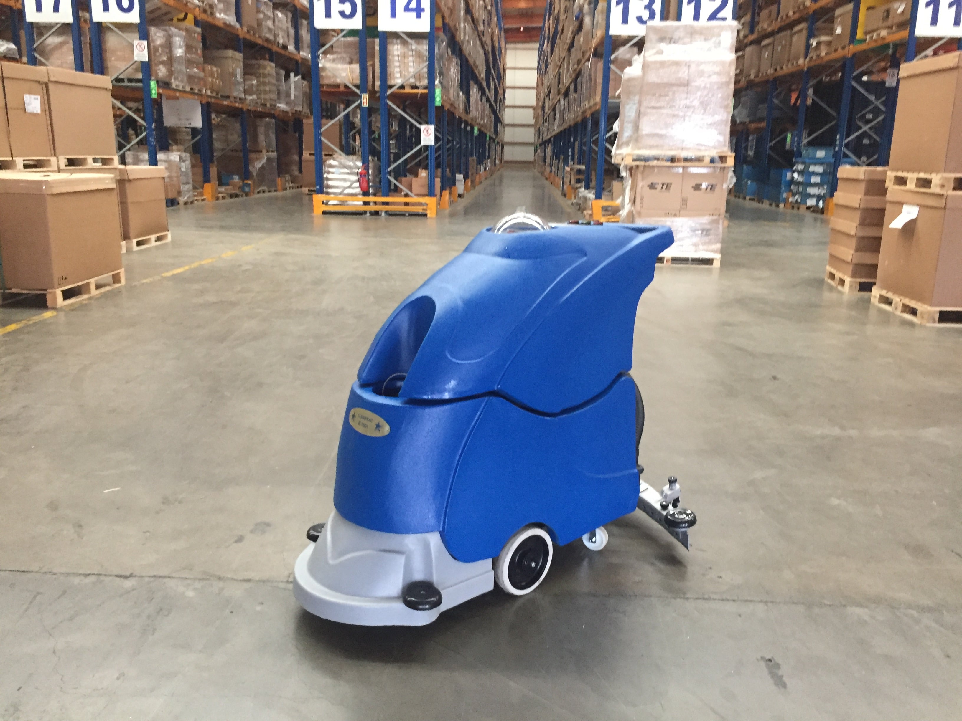 B7501 Akülü Zemin Yıkama Makinesi