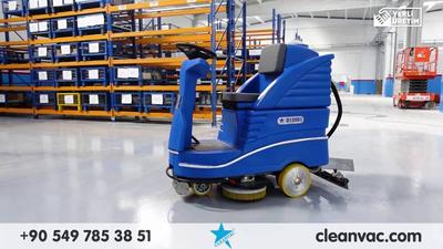 BİNİCİLİ ZEMİN YIKAMA MAKİNESİ B12001